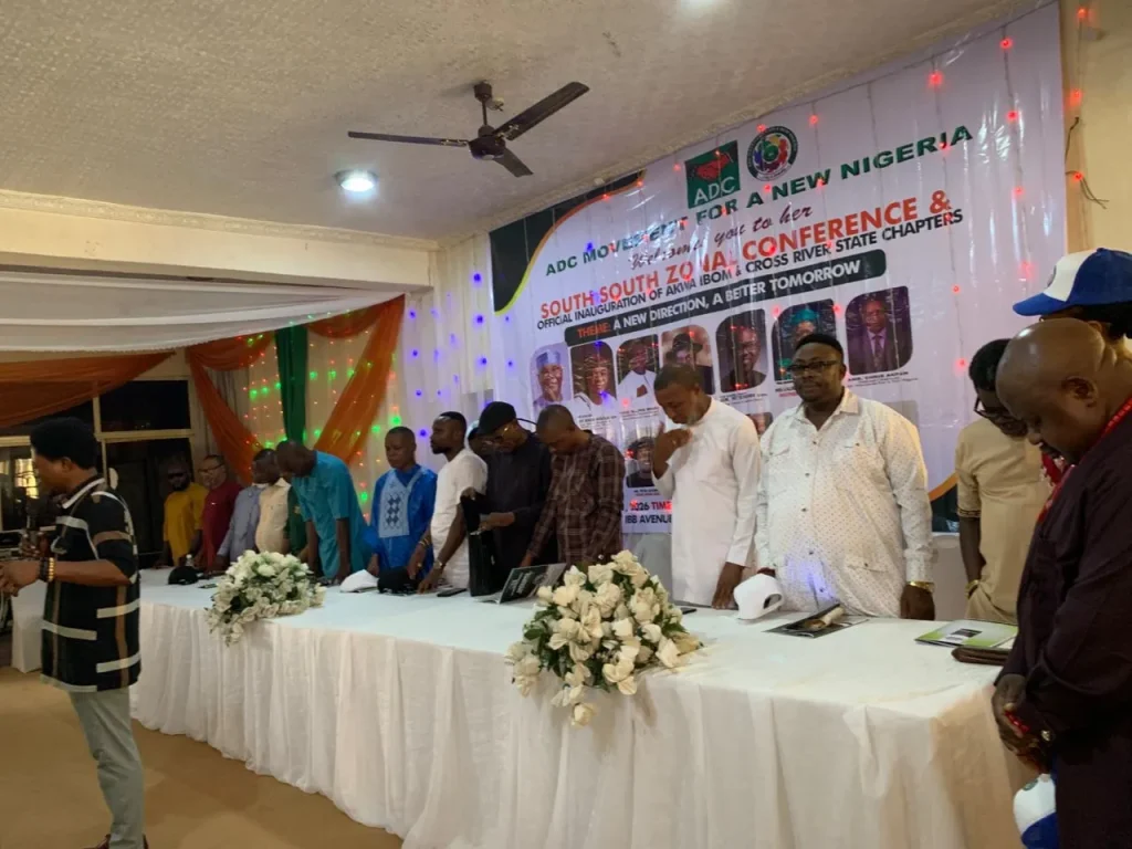 ADC Movement for a New Nigeria South South Inauguration